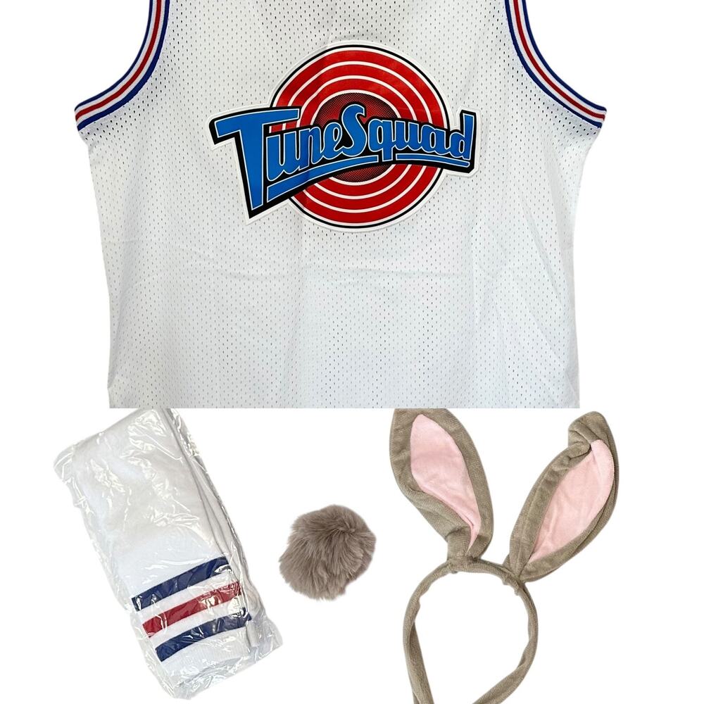 NWOT Tune Squad Bugs Bunny Space Jam Costume Mens Adult Size XL